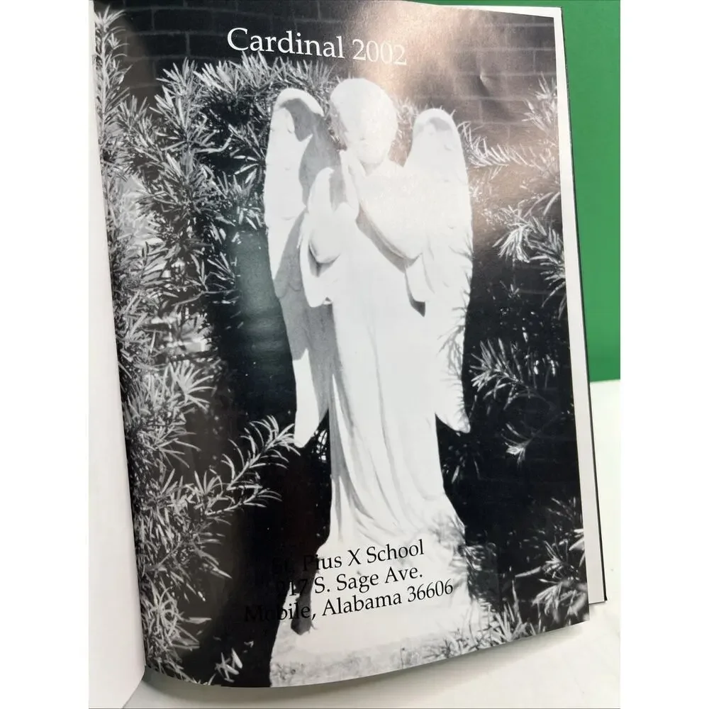 Saint Pius X Catholic School Yearbook 2002 Cardinal Mobile Alabama